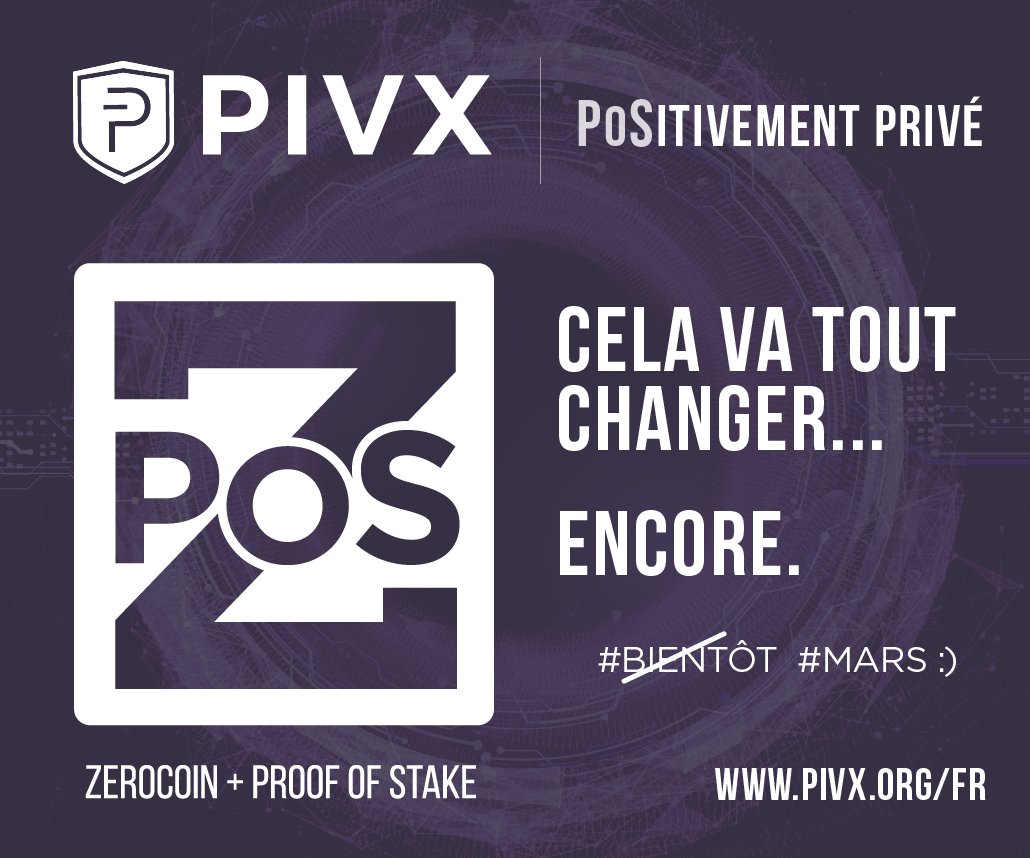 pivx_fr's tweet photo. Mise à jour - #Mars va être #violet. #proofofstake + #privé. https://t.co/yBH2IWcGJI