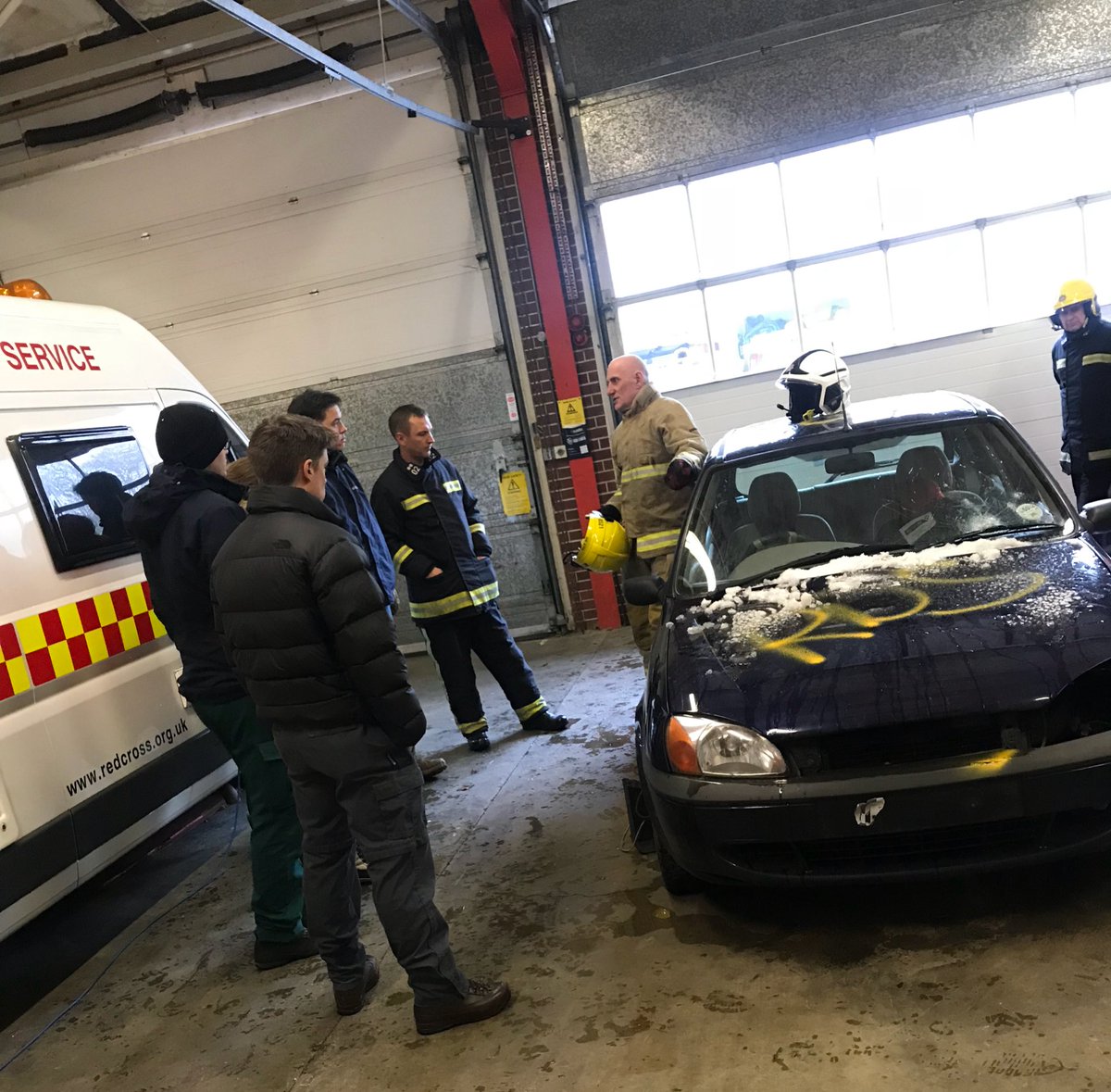 Rushmoor Fire Station tweet media