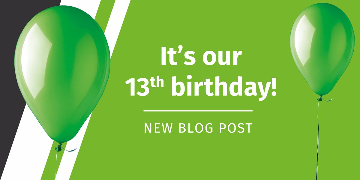 It's our 13th birthday today! We're taking a look at our past thirteen years on the blog : elevatordesign.co.uk/blog/2018/marc…