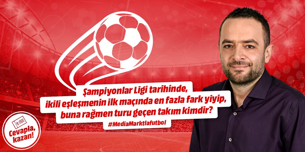 mediamarkt_tr's tweet photo. Uğur Meleke soruyor, doğru bilen kazanıyor! 
Sorumuzun doğru cevabını yorumlarda paylaş, çekilişle 50 tl değerinde hediye çeki kazanacak 2 kişiden biri ol! 
Detaylar için tıkla. 👉 https://t.co/n0WaYZam4N https://t.co/J7UXVH8fmj