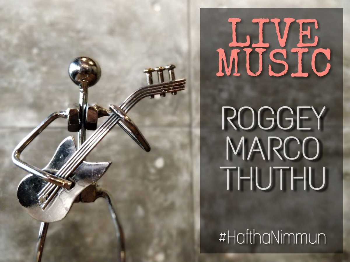 Live music with a good cuppa. #HafthaNimmun