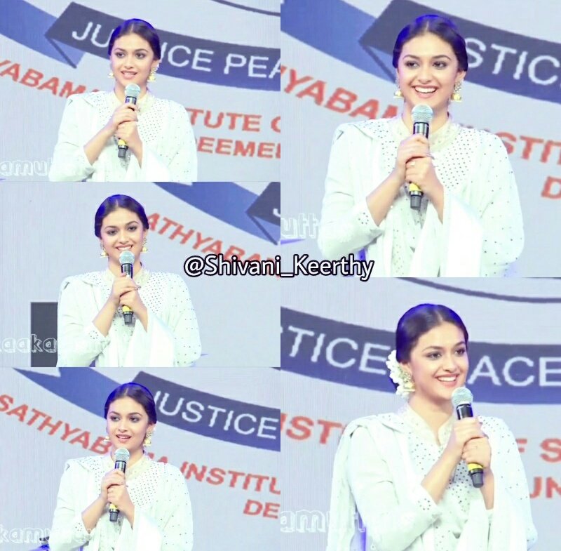 shivani_keerthy's tweet photo. π° My Angel @KeerthyOfficial sister π°
Lovely speech on stage ππ And looking Gorgeous like an Angel π°
#Sathyabama #TechoFes2018
#StyledByIndrakshi @ind_pat Mam .... https://t.co/ZMrZ7lKDFe