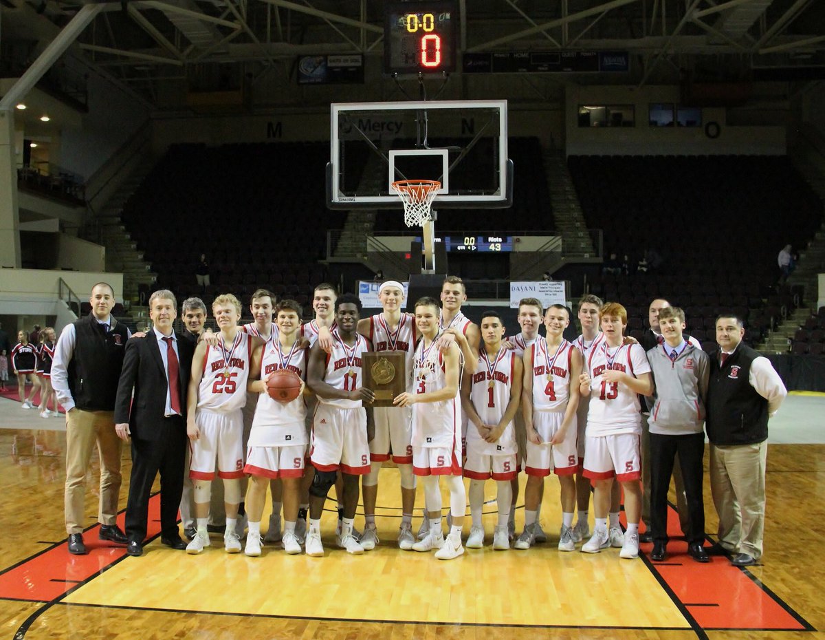 ATTENTION: State Championship on Friday night will be at 7:45 NOT 9:00🏆 be there early <a href="/CrossArena/">Cross Arena-Portland</a> #onemore