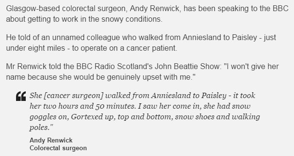 Surgeon walks for two hours and 50 minutes to perform operation bbc.in/2FhjWuO