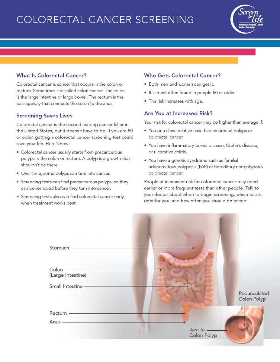 DartmouthCancer's tweet photo. March is #ColorectalCancerAwarenessMonth! #CRC is preventable and treatable. Read more: https://t.co/ySAiBzcHQm via @CDC_Cancer #CancerCHE #S2S https://t.co/5pKvd8EBwh