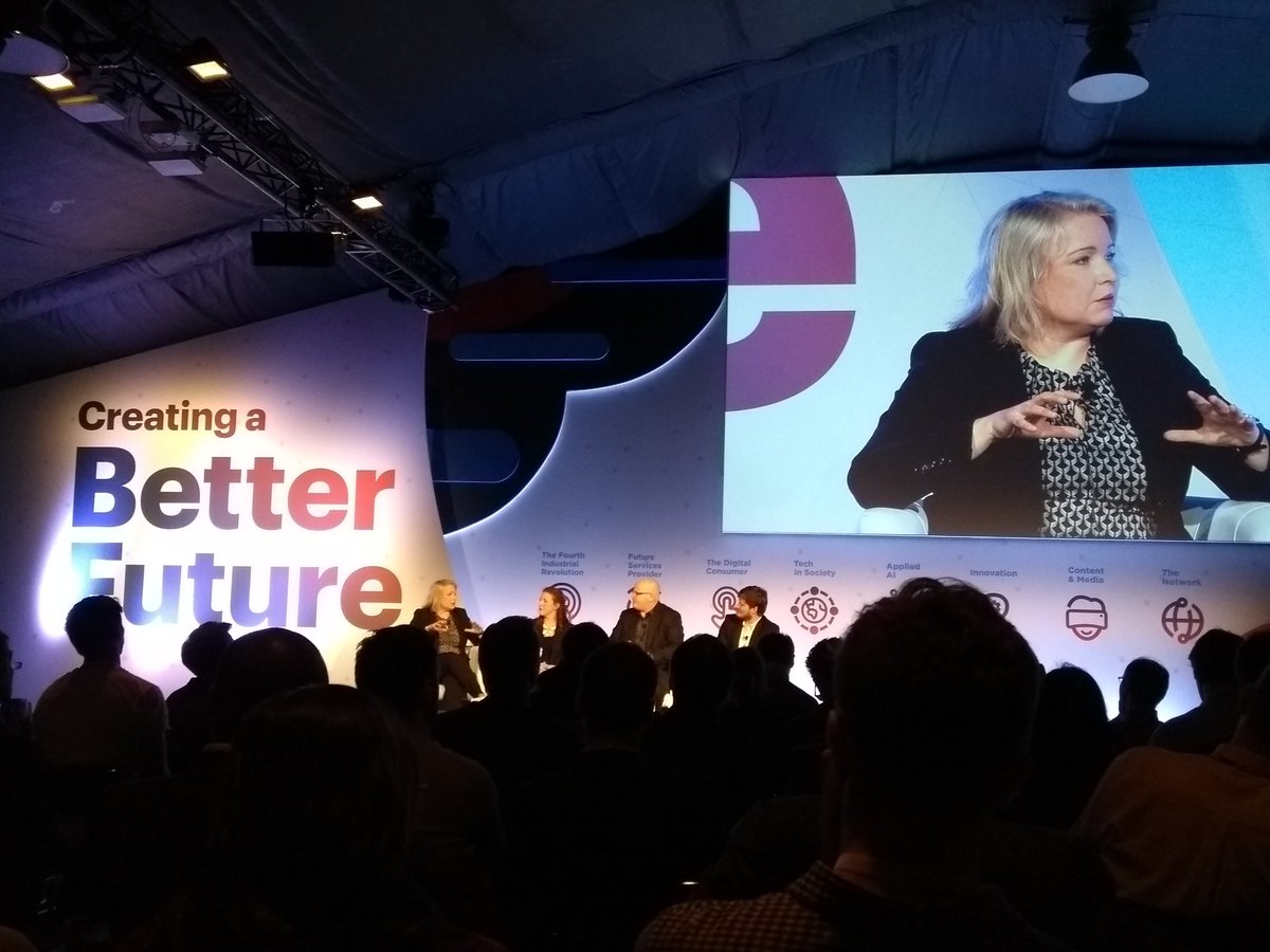 AI Everywhere: Future of Work
"Instead of having human drive workflows, we are going into #AI driven workflows" #HCI #MWC18