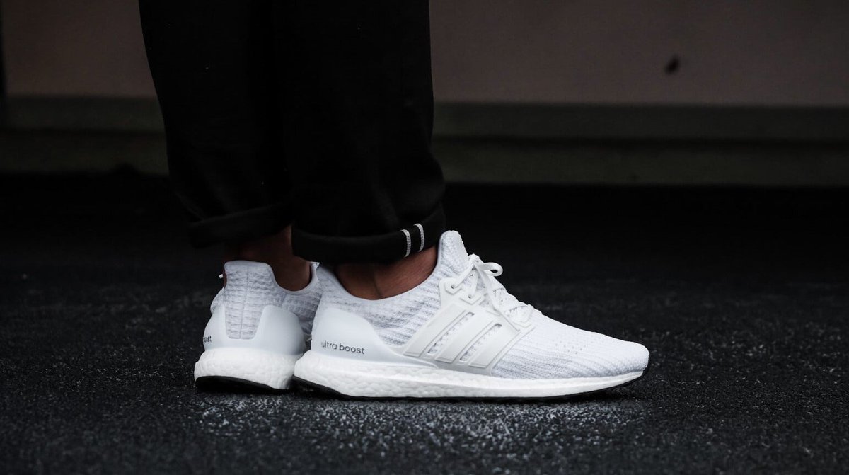ultra boost 4.0 white on feet