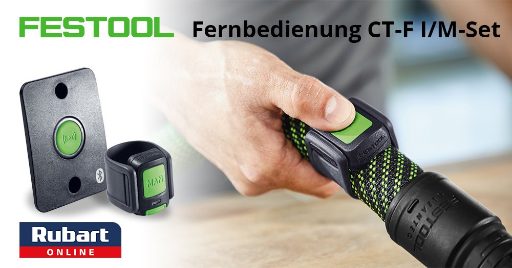 RubartShop's tweet photo. #Festool #Fernbedienung CT-F I/M-Set – jetzt Festool #Absaugmobil mit #Bluetooth nachrüsten und bequem per Fernbedienung am Schlauch steuern!
https://t.co/mCNYpa0hjY https://t.co/4VJDvuP03K