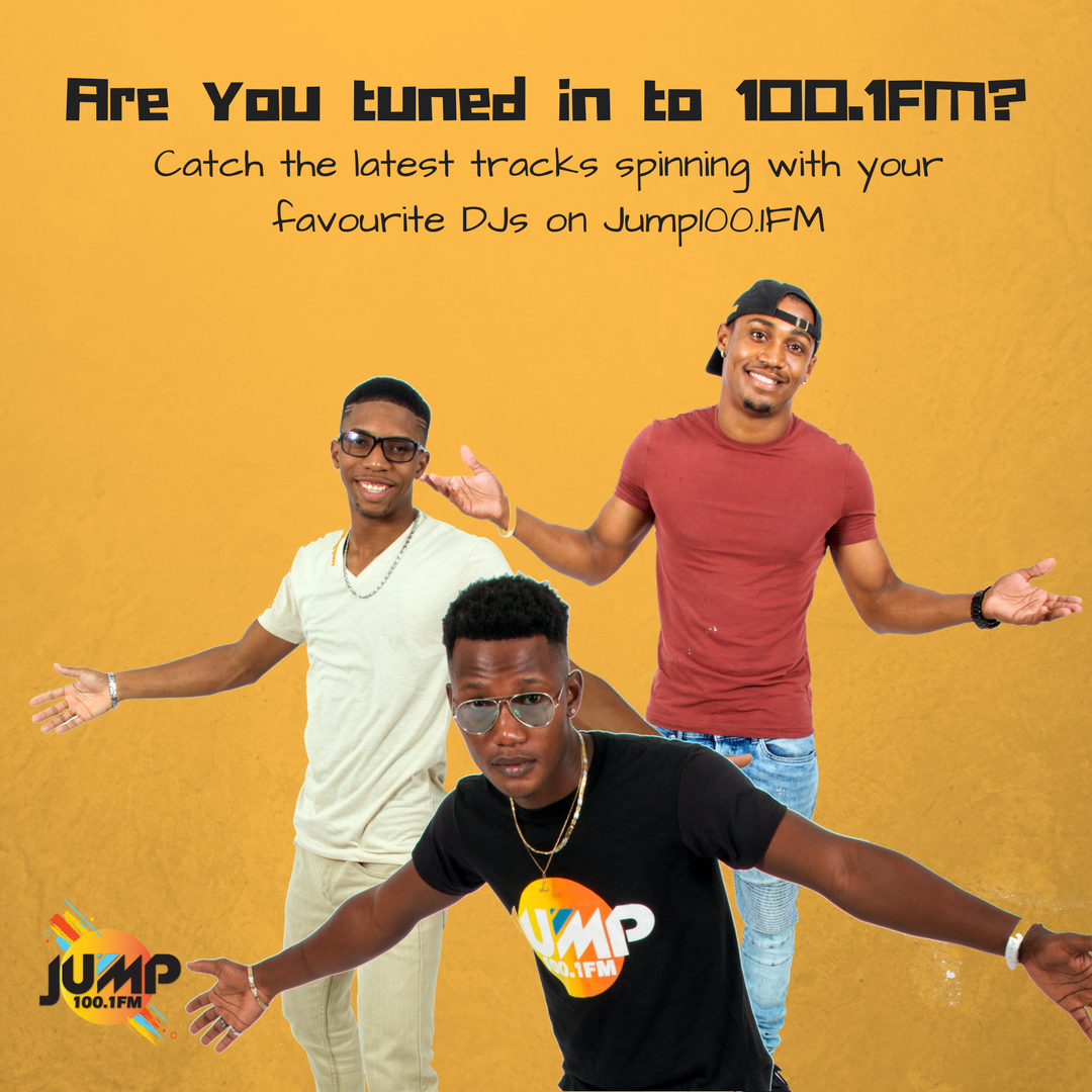 Jump_268's tweet photo. What do you mean you're not tuned in? π€Catch your favourite tracks spinning with your favourite DJs on Jump100FM. π₯π¦π¬π»ππ‘ππ#Jump100 #Jump268 #JumpAntigua #JumpRadio #Antigua #Radio #DJ #TuneInNow https://t.co/NJlSN8qY00
