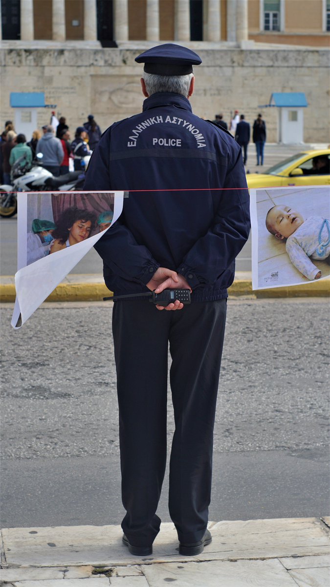 STOP THE WAR IN #SYRIA! 

Today's demonstration in #SyntagmaSquare against the massacre in #Afrin

#AfrinNotAlone #SyriaIsBleeding