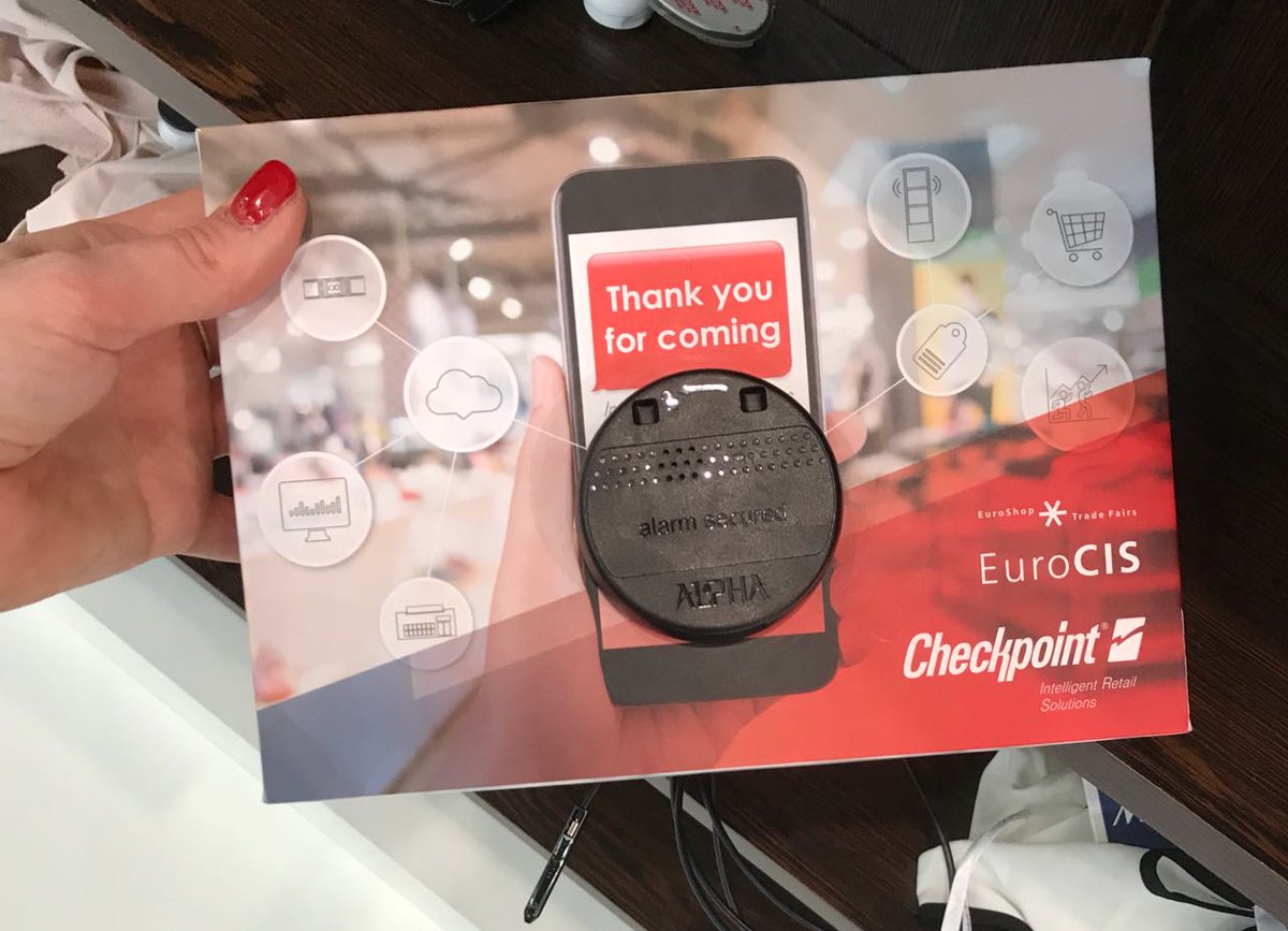 Sei schlauer als die Klauer! Das neue Density Tag schlägt Alarm, sobald die Ware aus der Verpackung genommen wird. <a href="/EuroCIS/">EuroCIS</a> (Halle 9/D42) #Einzelhandel #lossprevention