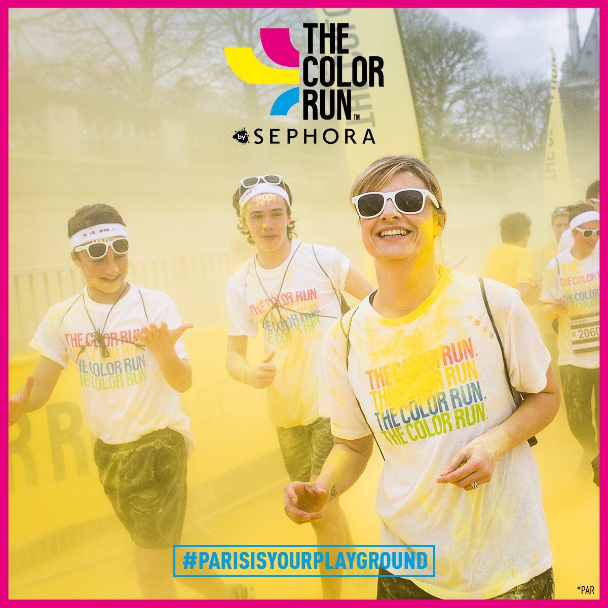 Si tu participes au semi-marathon de Paris, tu es parfaitement prêt pour The Color Run le 15 avril 2018 😀😇
Rejoins-nous : thecolorrun.fr/inscriptions.h… 🏃‍♀️🏃‍♂️
#ParisIsYourPlayground #TheColorRunbySephora