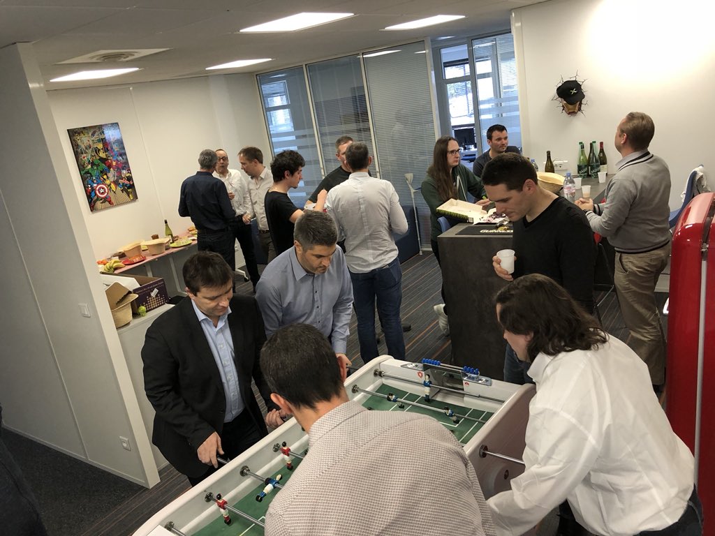 Avassys's tweet photo. Venez nombreux au tournoi de babyfoot organisé par @NutanixFrance et @AVA6_IT https://t.co/qpuZSCCxgm