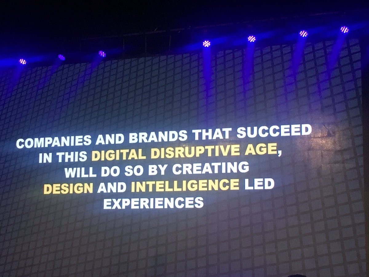. <a href="/wayne_hull/">Wayne Hull</a> makes a compelling argument on the implications for organizations who don’t put #Design and #Intelligence as imperatives in succeeding in the #DigitalDisruptiveAge. #DigitalSummit2018