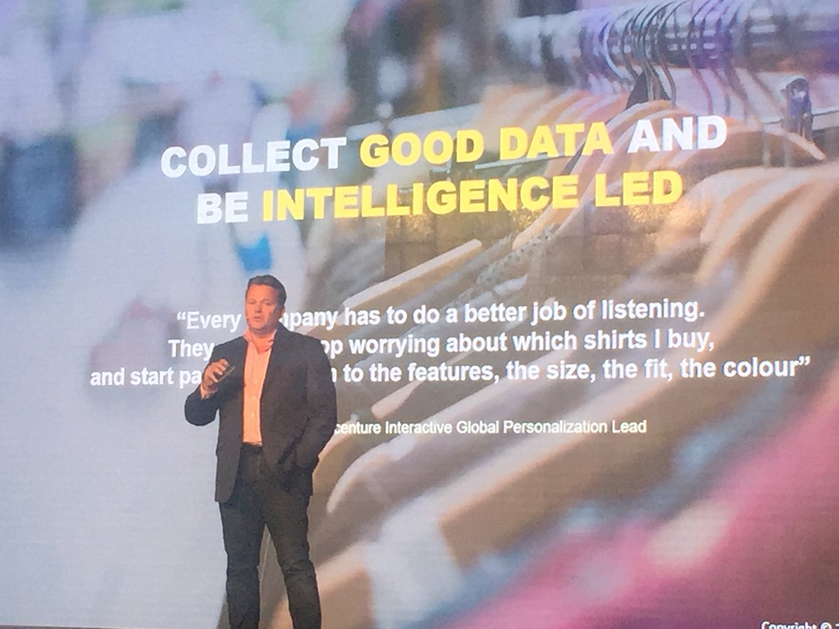 LeeAlbertyn's tweet photo. . @wayne_hull makes a compelling argument on the implications for organizations who don’t put #Design and #Intelligence as imperatives in succeeding in the #DigitalDisruptiveAge. #DigitalSummit2018 https://t.co/3P0GXiFsON
