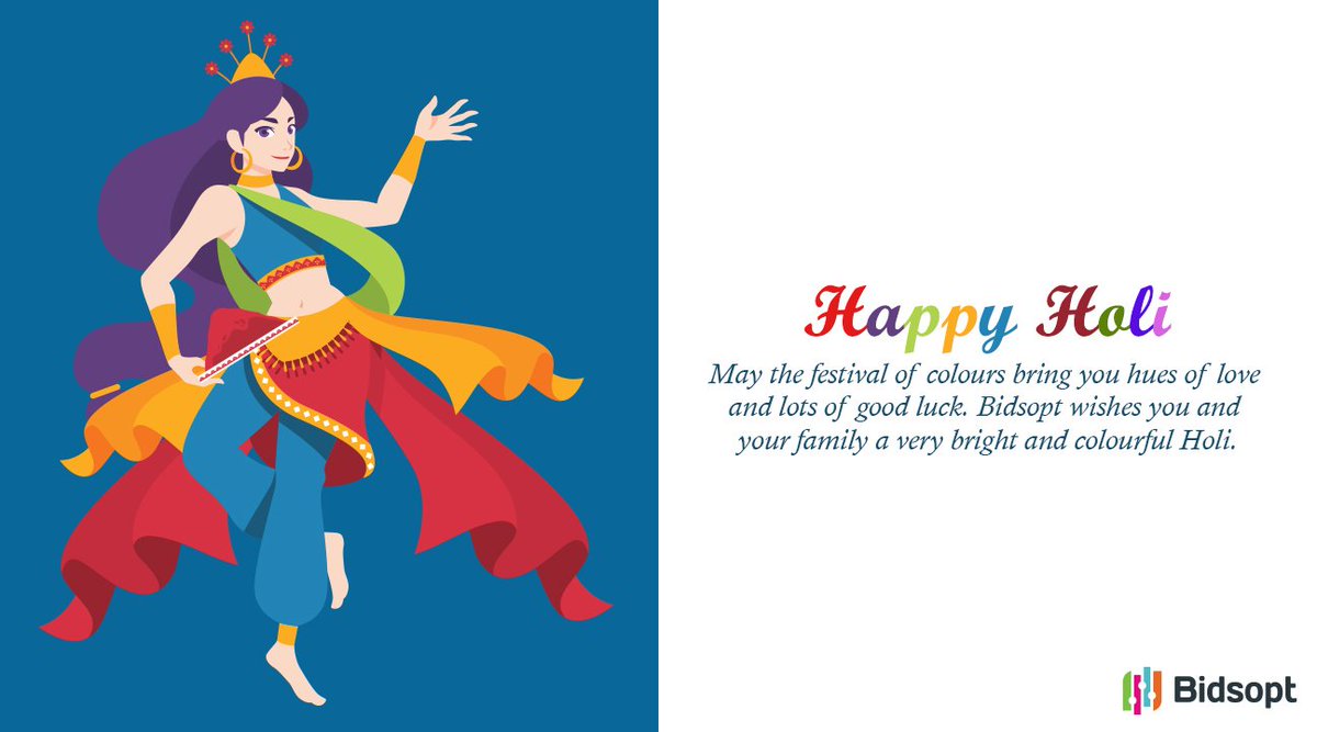 Wish you a happy holi