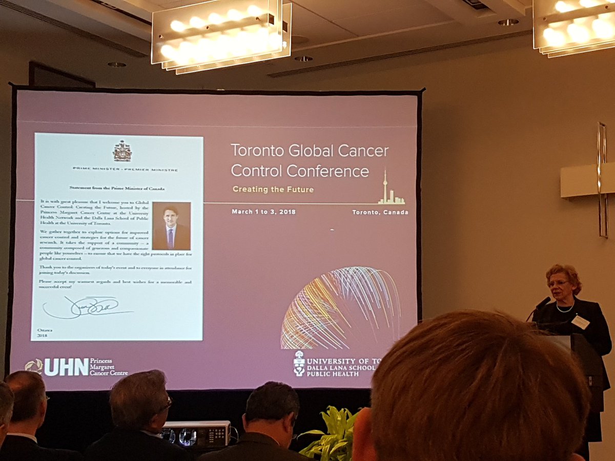 zippyali's tweet photo. @TOglobalcancer starts this morning with a message of encouragement from Prime Minister of Canada @uicc @yackkenya @globalcancer #cancercontrol https://t.co/cdkIhoxHjl