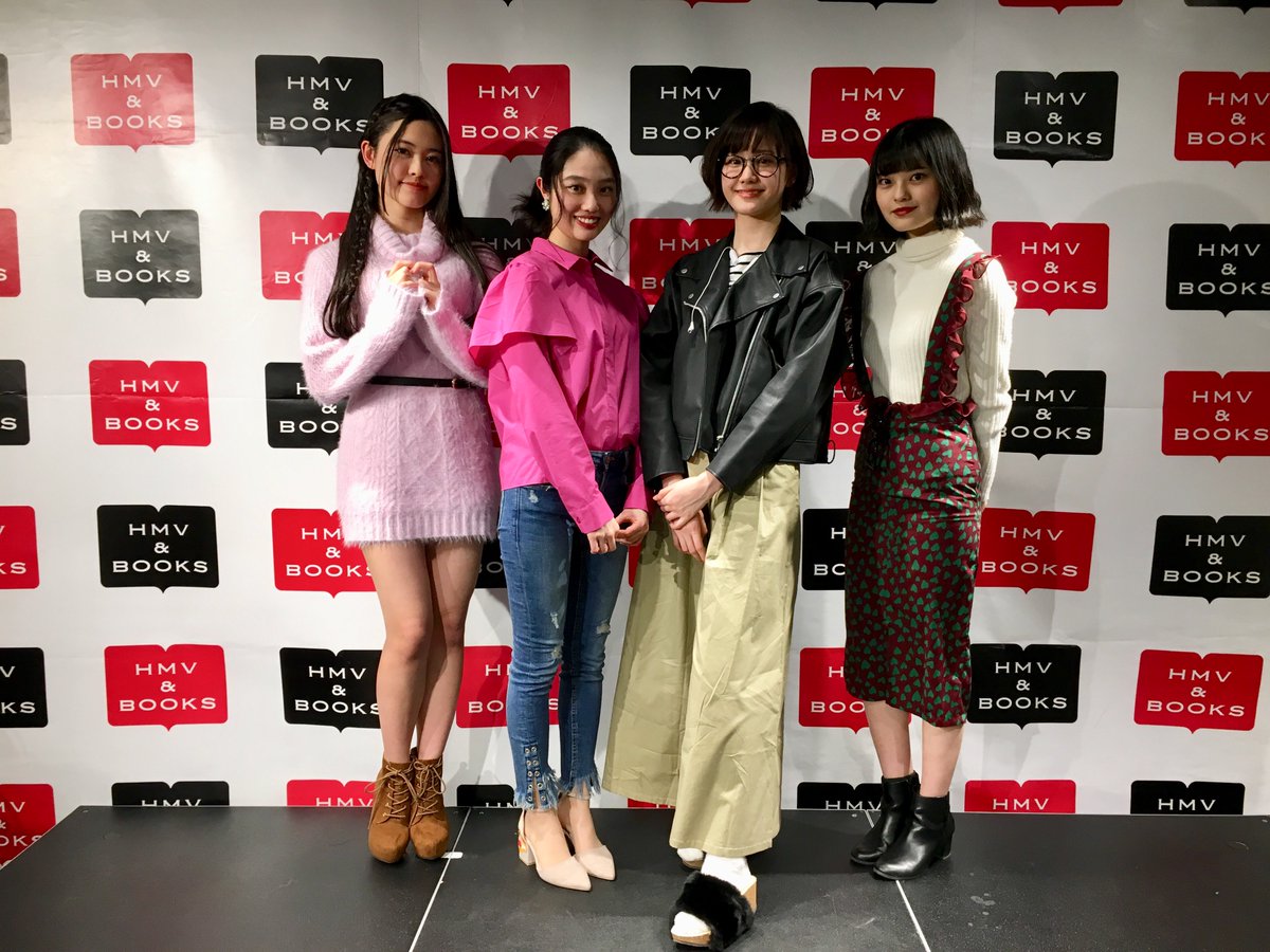 HmvBooksShibuya's tweet photo. 【 #X21】X21さんの11thシングル「Friday Night Party」予約イベント『放課後X21』メンバーによる日替わり特典会は「指スマ対決！勝ったら♡差し上げます！」可愛い❤は頂けましたか⁈明日は『放課後X21』最終日お待ちしてまーす！#尾碕真花 #上水口萌乃香 #田中珠里 #藤江萌 #放課後X21 https://t.co/nIwZgCQjpi