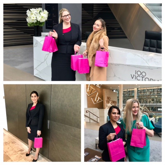 OC_Reception's tweet photo. The new LandSec uniform has finally been released and we feel the touch of fuchsia is just what the doctor ordered to brighten the Lobbies up on these dark winter days! Thank you @CharlotteStiffell for making these vibrant and elegant dresses.
#OCStyle #UniformLaunch #LandSec https://t.co/VOIOKQKo0W