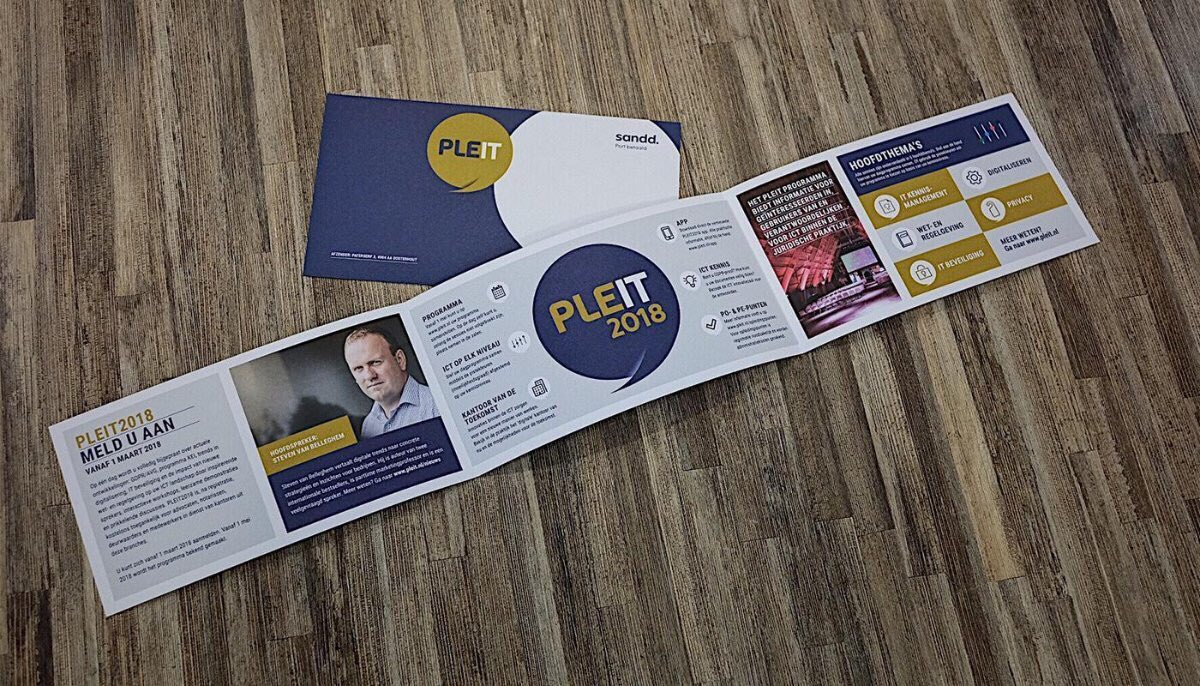 Vanaf vandaag kunnen advocaten, notarissen en deurwaarders zich weer aanmelden voor #PLEIT2018. Wij werkten de afgelopen weken o.a. mee aan het verzenden van 7.136 uitnodigingen per post en 8.817 e-mailnieuwsbrieven. Meer info op PLEIT.nl