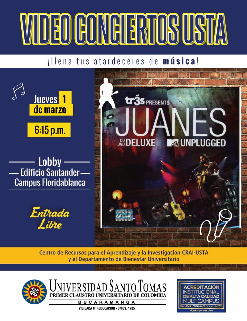 CRAIUSTABga's tweet photo. Hoy es jueves de #VideoConcierto.
Ven y disfruta de la mejor música de @juanes https://t.co/MXxBAiQ7dG