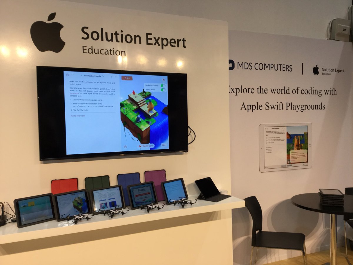 MDSEducation's tweet photo. And it’s a wrap @GESSeducation With 3 fabulous days of learning, networking and exciting discussions. Get in touch with us to know more about #AppleTeacher #EveryoneCanCode #AugmentedReality for learning and more #MDSComputers #AppleEdu #UAE_Innovates #edtech #iPadforLearning https://t.co/fLlJ6l8vLX