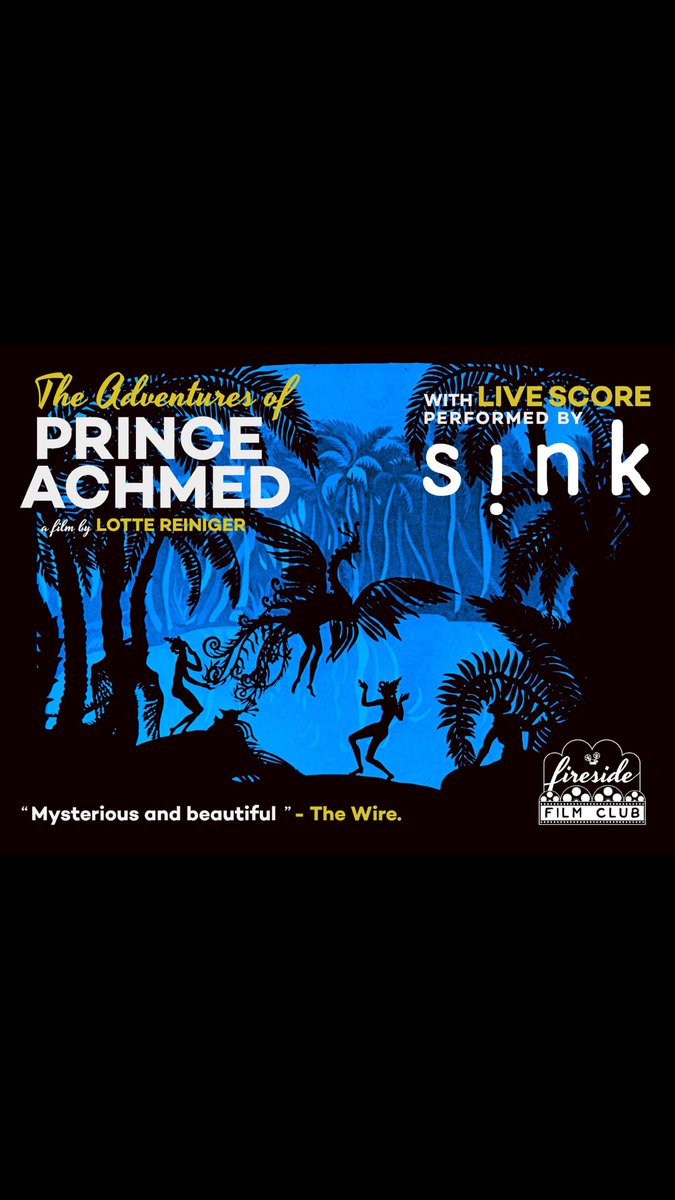 Hey ya’ll.. looking 4 a cosy night in!?... join us <a href="/fireside_edi/">Fireside</a> for one of the best and original animation films...with Sink playing the soundtrack live... we got 🔥, blast heaters, mulled drinks and warm popcorn... info n tickets...
facebook.com/events/1667179…