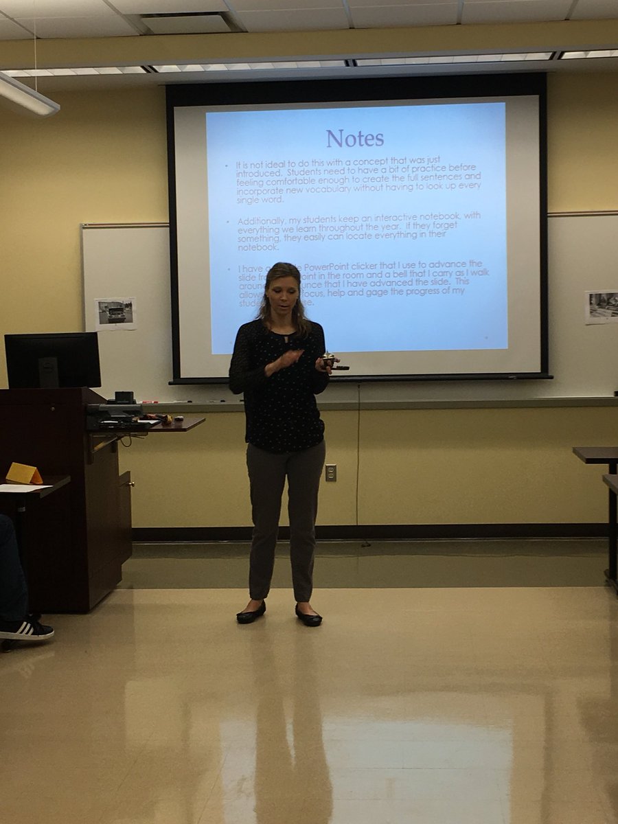 DelmarMathRocks's tweet image. Mrs. Emily Ritchey shares “Paired Conversations” with Aspiring Educators at Salisbury University. #ProjectKEEP