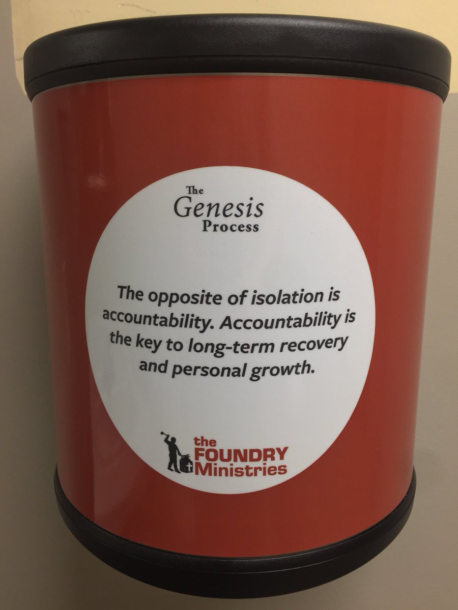 FoundryFamily's tweet photo. We installed new hand dryers and to encourage the men and women in our programs, we have challenging messages on each dryer. #genesisprocess #accountability #recovery #AddictionRecovery https://t.co/cNvO3kYmyU