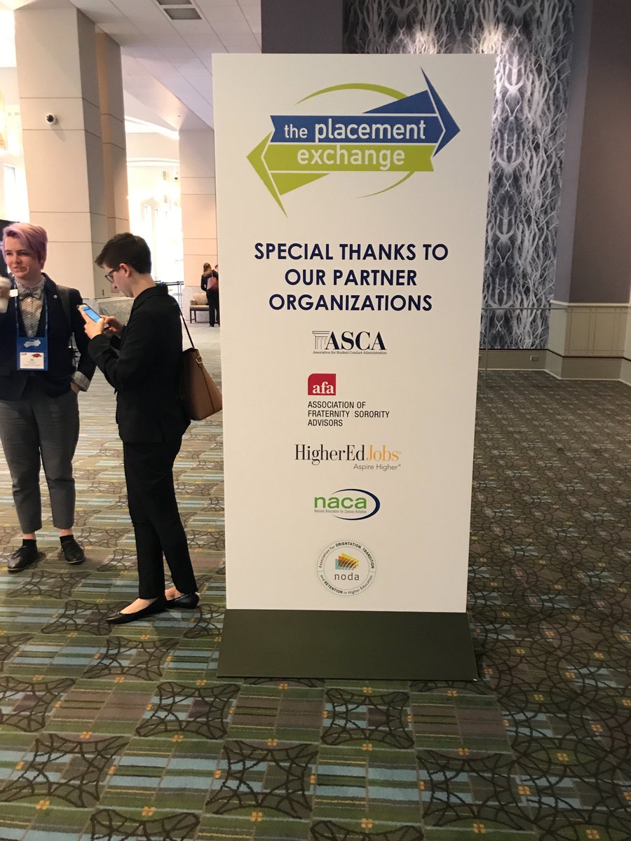 BillyMolasso's tweet photo. #ACUHOI and #NASPATweets extends a special thanks to our #TPE2018 Partner Associations: #AFA1976 #TheASCA #higheredjobs #TheNACA #NODATweets https://t.co/rdYi8otMa0