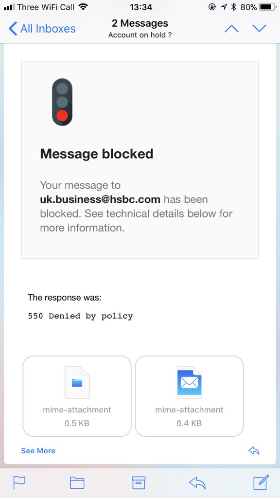 @HSBCUKBusiness Seems like nothing works in your company ! You have given me an address that doesnt accept emails ! #notsuprised #HSBC