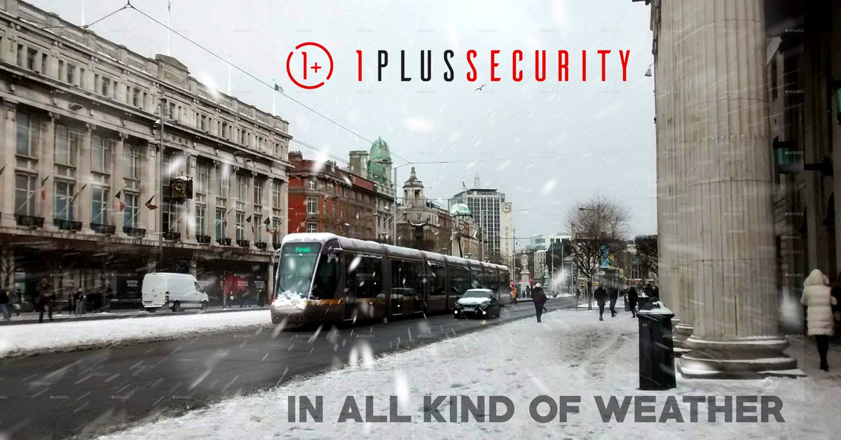 1plusSecurity's tweet photo. Even with #theBeastFromtheEast the #1PlusSecurity team are out looking after our clients. The management team would like to thank our dedicated staff who are out and about 24 hours a day 365 days of the year in all kinds of weather.’ Thanks Guys!
#snowday2018 #irelandsnow #Dublin https://t.co/Hu76cfv4u2