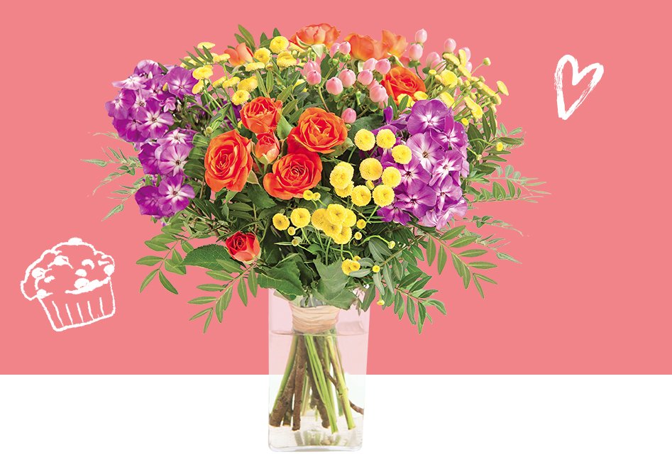 Interflora's tweet photo. RT et tweetez le titre d'un film en le vieillissant avec le #VieillisUnFilm
Un bouquet pour votre grand-mère 👵 ou pour la personne de votre choix à gagner 💜
#FeteDesGrandsMeres https://t.co/FqlU1c0oic