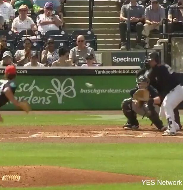 FW_DBACKS's tweet photo. Hitting sequence of @Yankees Gary Sánchez HR yesterday.
#OnTime
#BacksideToBall
#ClearHips
#FirmFrontSide
#FullExtension
#BaseballAtOurFingertips 
#ST18 https://t.co/ymu1rWTuCQ
