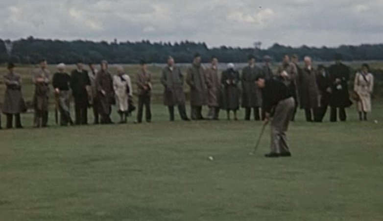 CarrGolfTravel's tweet photo. MUST WATCH:
#TBT to Joe Carr vs Bill Shankland at the 1950 Irish Open @Royaldublin1. How special it is to see players so impeccably dressed in shirt &amp; tie. https://t.co/qMppx4A0ge
#irishopen #royaldublin #tbt #joecarr #carrgolf #1950 https://t.co/rUGvhq8AJH