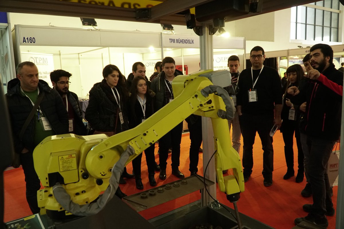MuratMerdin's tweet image. FIT Geleceğin Teknolojileri Fuarında Günümüzün ve Geleceğin Teknolojilerini üreten @met_automation olarak yerimizi aldık. Var olan teknolojiyi kullanarak geliştirdiğimiz %100 yerli sistemlerimizi bir çok insana tanıtma fırsatı bulduk. #met_automation #fanuc #teknoparkizmir