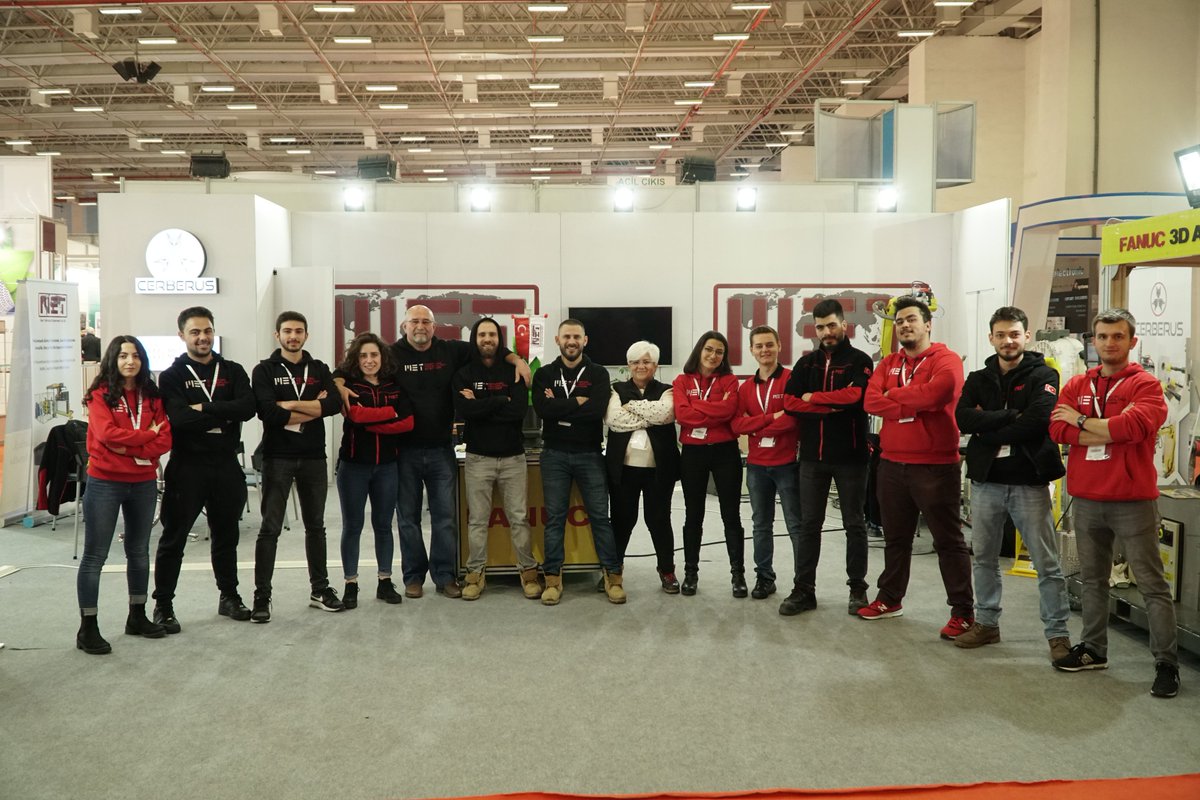 MuratMerdin's tweet image. FIT Geleceğin Teknolojileri Fuarında Günümüzün ve Geleceğin Teknolojilerini üreten @met_automation olarak yerimizi aldık. Var olan teknolojiyi kullanarak geliştirdiğimiz %100 yerli sistemlerimizi bir çok insana tanıtma fırsatı bulduk. #met_automation #fanuc #teknoparkizmir