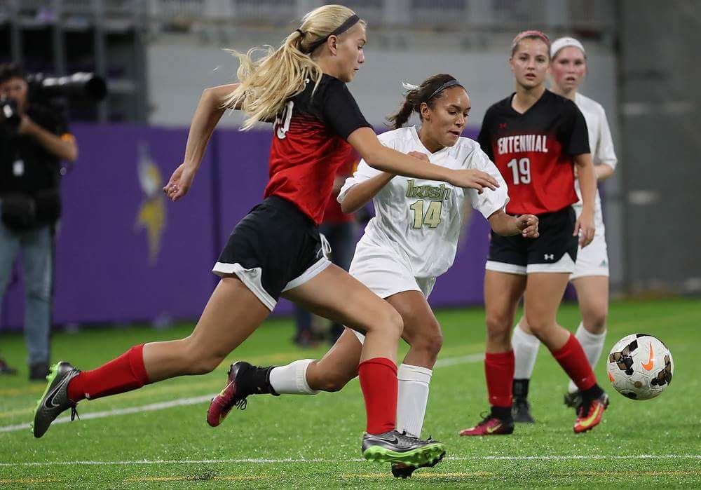 CentCougs's tweet photo. Congrats to senior CLAIRE ORTH, named Centennial's Athena Award Winner! All-Conference fall, winter &amp; spring, state soccer champ, D-1 basketball scholarship, captain...Wow! https://t.co/713aJN0Xc2