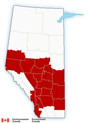 julieprejet's tweet photo. Plusieurs alertes de neige et de tempête hivernale sont en vigueur pour le centre et le sud de la province, y inclus Calgary et Edmonton. #rcab #ABStorm https://t.co/aWc9Jeq1BR