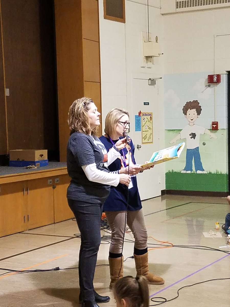 Kick off March is reading month assembly #readingwithbreakfast