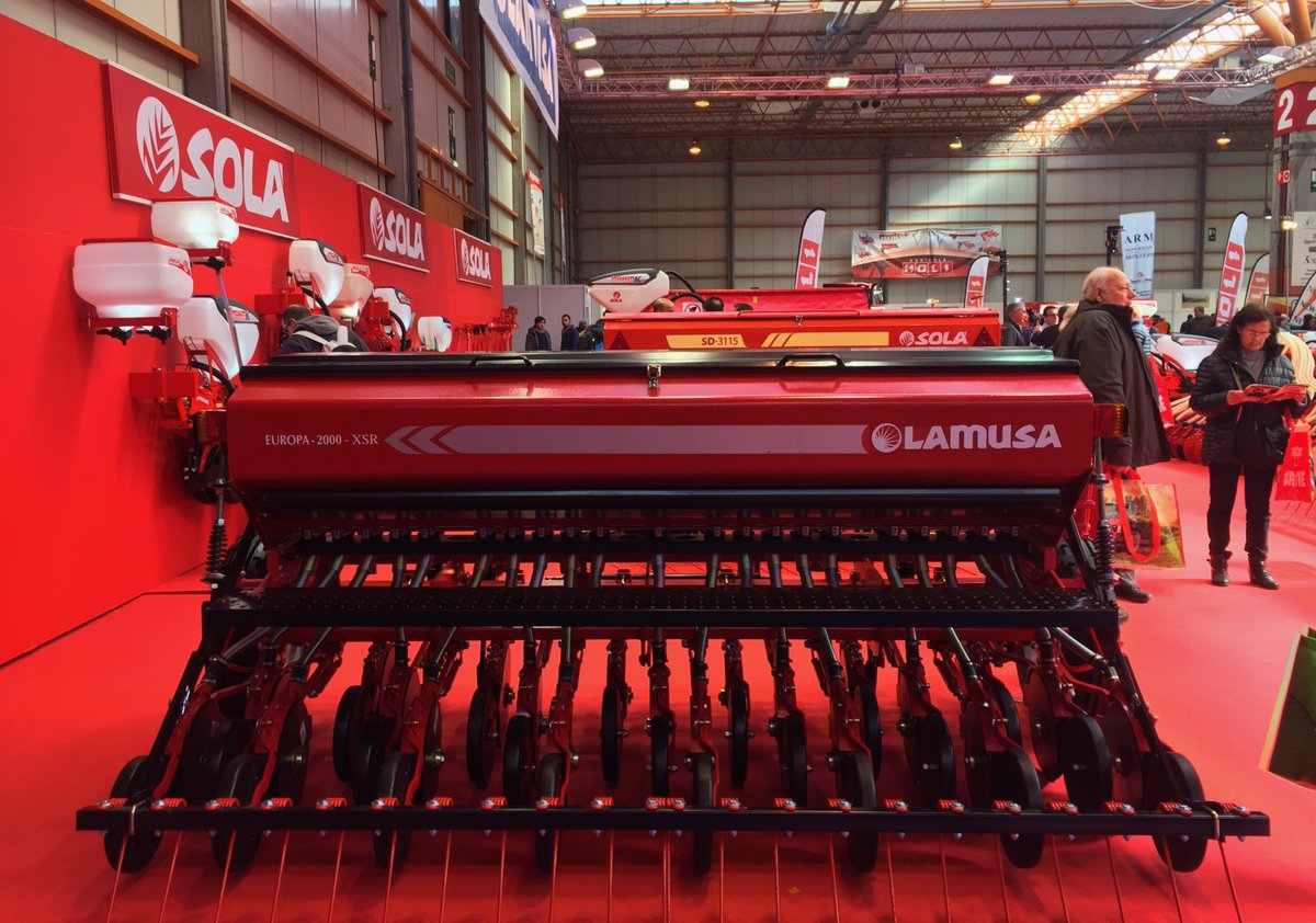 Lamusa_Agro's tweet photo. La semana pasada estuvimos en #FIMA2018 (Feria Internacional de Maquinaria Agrícola en #Zaragoza). https://t.co/cHTJctEMbH