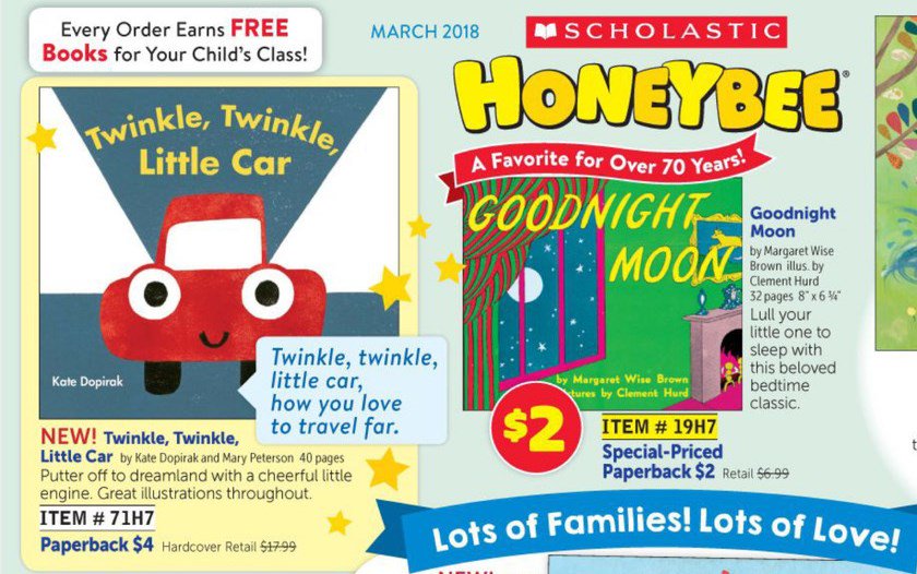 katedopirak's tweet photo. Hello, March! Thanks @SimonKIDS and @Scholastic. And a special beep beep VROOM to little cars everywhere. Happy reading! #twinkletwinklelittlecar https://t.co/dUDjOa3Wbq