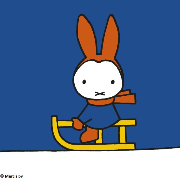 Miffy_UK's tweet photo. She rode her sledge right down the hill.
What a whizzy run!
As snow is soft as pillows,
even falling off is fun.
#ReadAlongWithMiffy #WorldBookDay #MiffysBookClub https://t.co/ecVghqVW4g