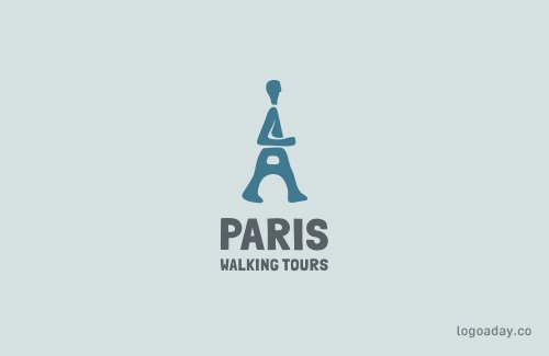 logoaday's tweet image. Paris Walking Tours logoaday.co/visit-paris  #paris #eiffeltower #toureiffel #walkingtour #tourism #logo #logodesign #branding #logoaday #rebrander #graforidza
