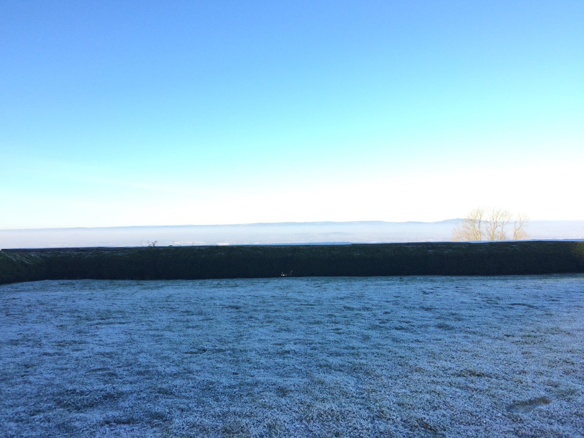 Last of the cold spell before spring - Our Palace yurt will be on this Beautiful lawn with these views for all to enjoy very soon. Time to book your wedding or event.