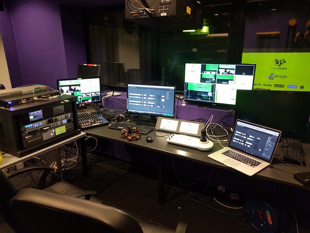 Where the magic of #jsconfis happens #behindthescene