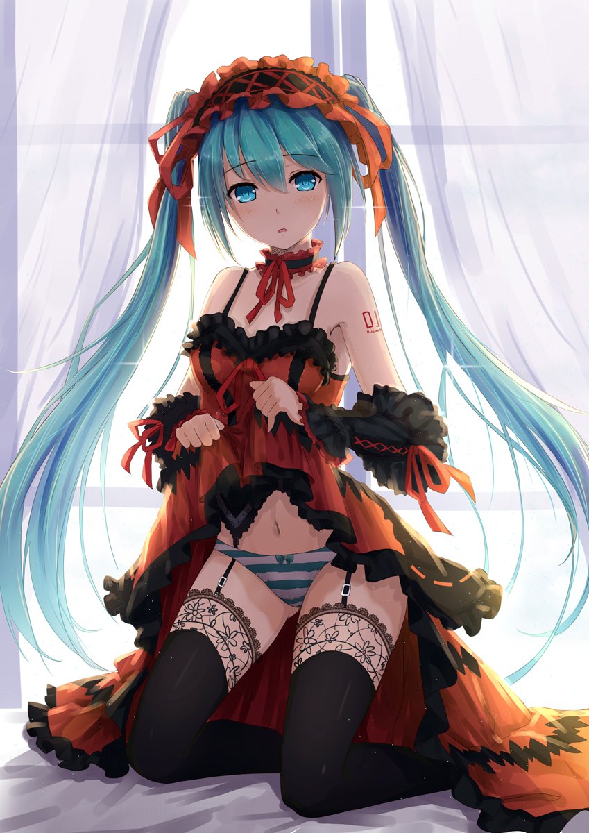 http://danbooru.donmai.us/posts/2025139 #date_a_live #vocaloid #hatsune_mik...