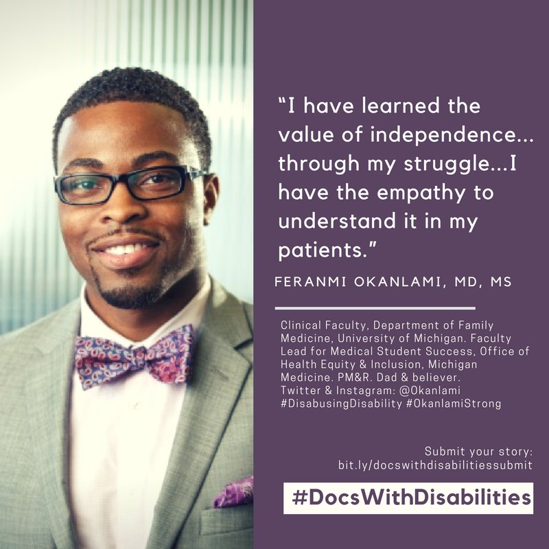 helenjkmorgan's tweet image. So excited to see my @umichmedicine friend, colleague and role model @Okanlami present the @apgonews Medical Student Educator's Luncheon!  Potomac C 12:50-1:50pm   #2018caam #disabusingdisability #docswithdisabilities