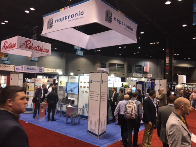 Neptronic's tweet photo. Neptronic participated at AHR Expo 2018 in Chicago, from January 22 to 24, and we launched our new generation of electric humidifiers: the SKE4, as well as several other new products and innovations. Thanks to everyone who came to see us there! https://t.co/2J46oAbTin