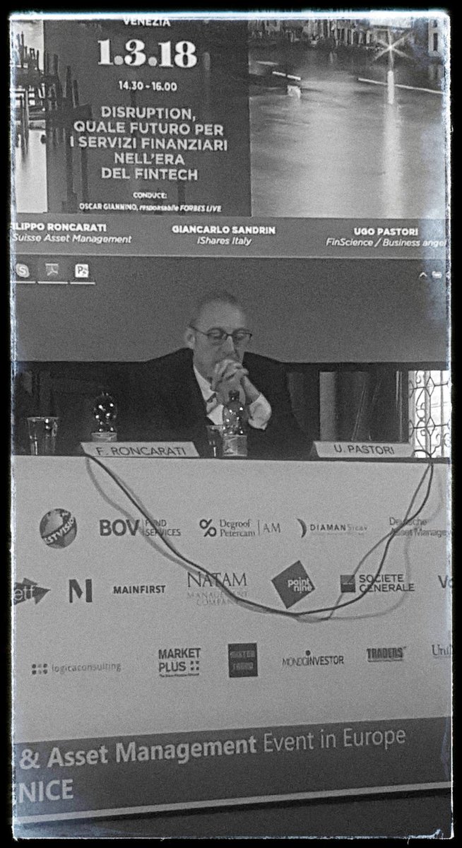 QUANTworkshop's tweet image. #UgoPastori #QUANTvenice #FinScience #BusinessAngel